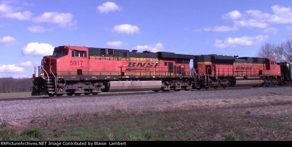 BNSF coal train